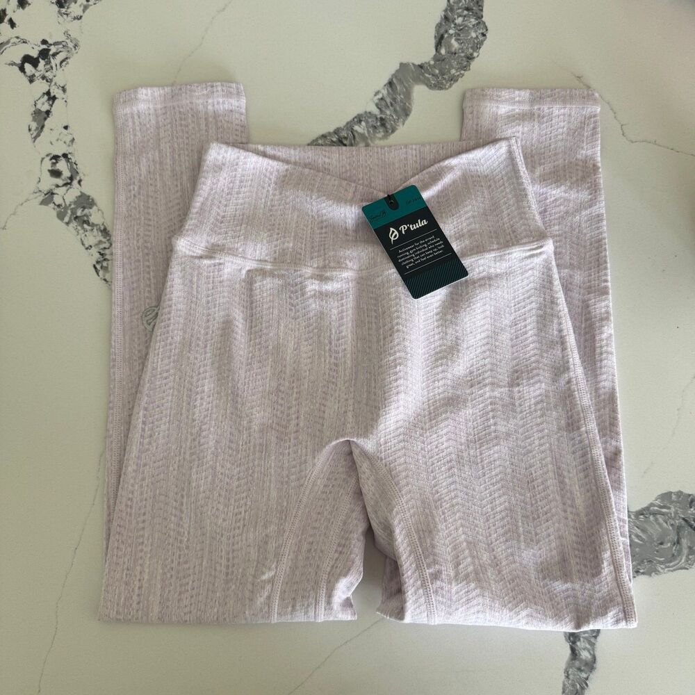 NWT P’tula OG Lavender Peak 23” Leggings Size Medium